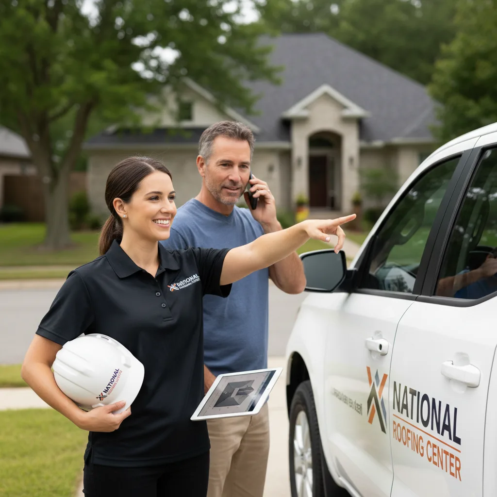 National Roofing Center customer support in New Paris
